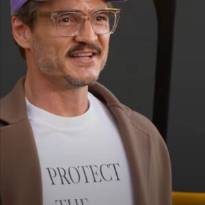 Pedro Pascal attends the London Protect The Dolls T-Shirts